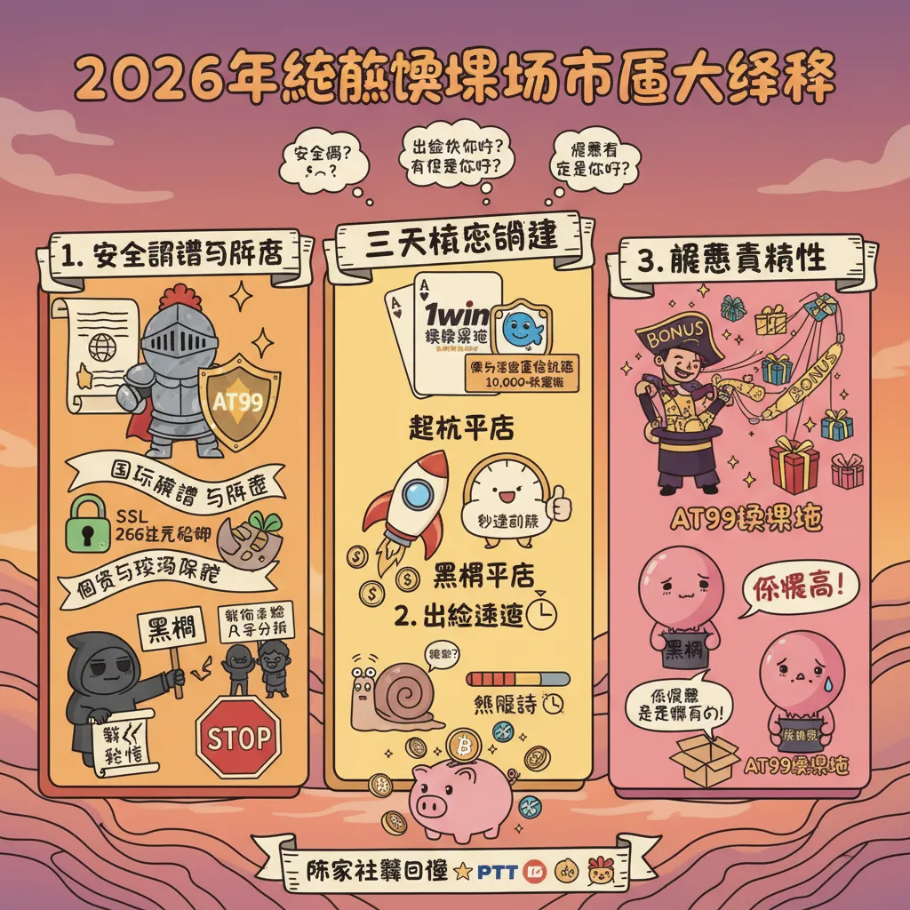 2026年娛樂城推薦實測：安全認證、出金速度與優惠陷阱全解析