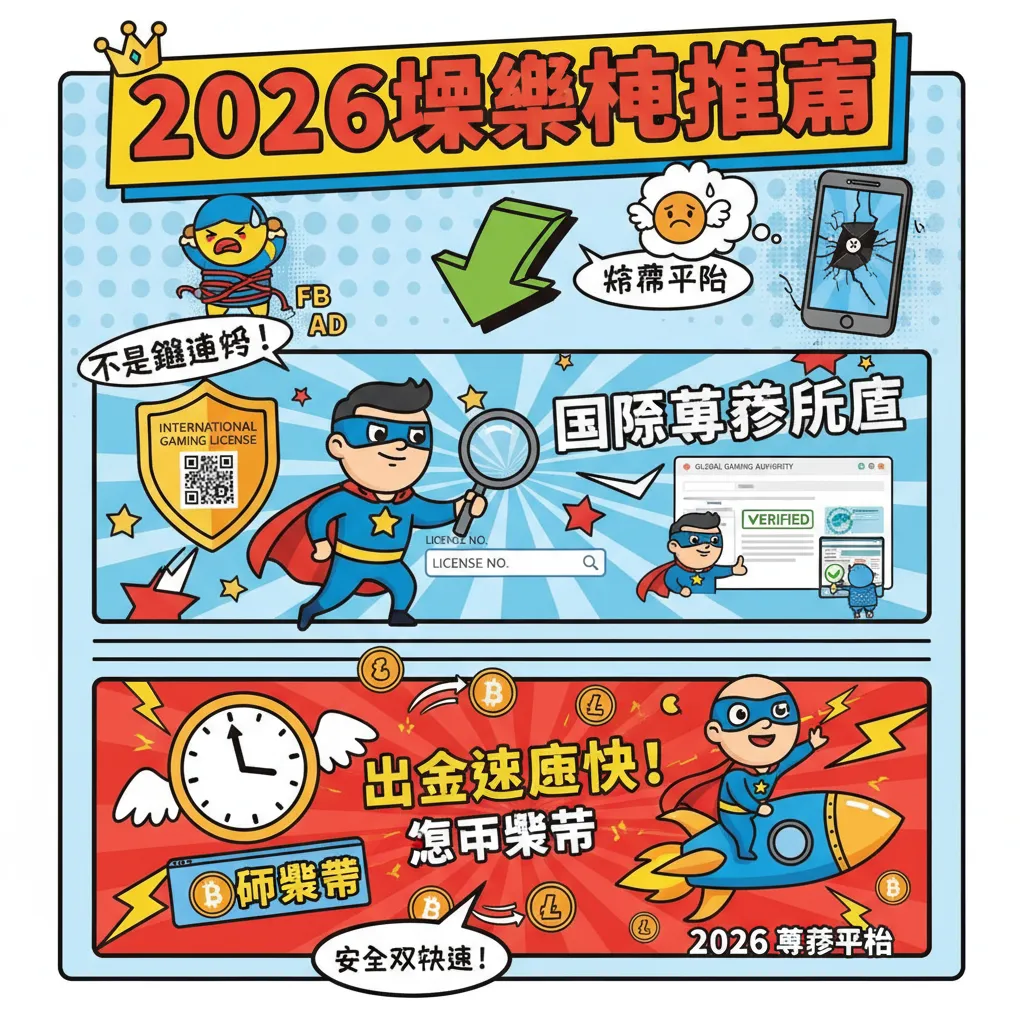 2026娛樂城推薦：怎麼挑選出金速度快又安全的博弈平臺？