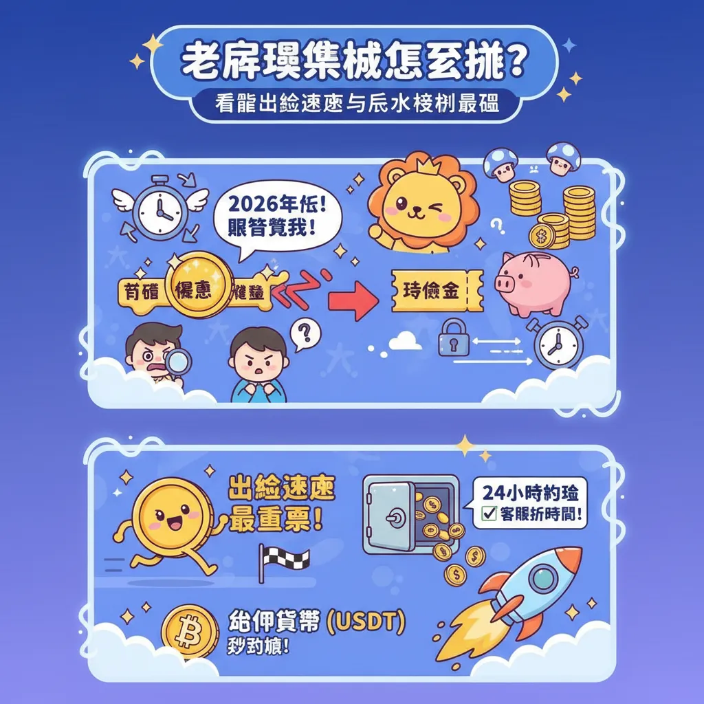 老牌娛樂城怎麼挑？看懂出金速度與返水機制最穩