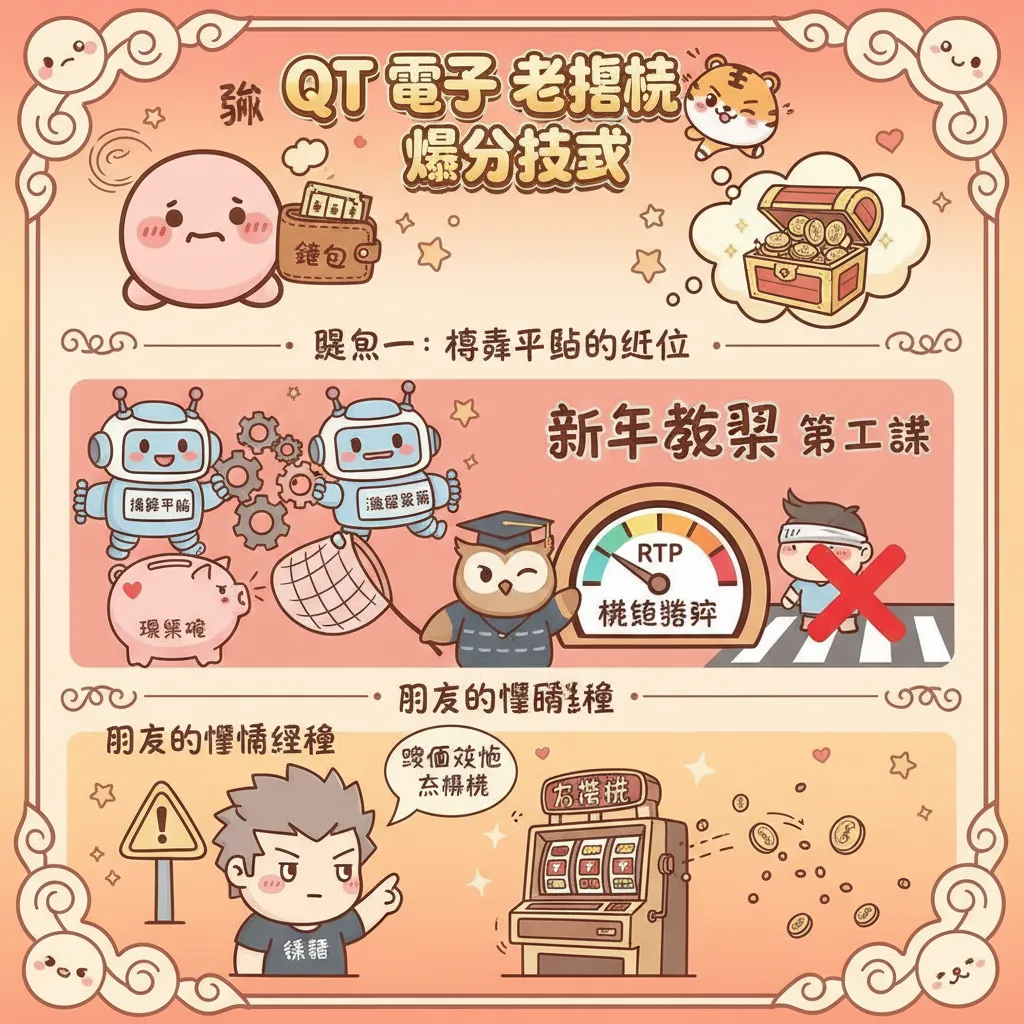 掌握QT電子老虎機爆分技巧與RTP期望值分析