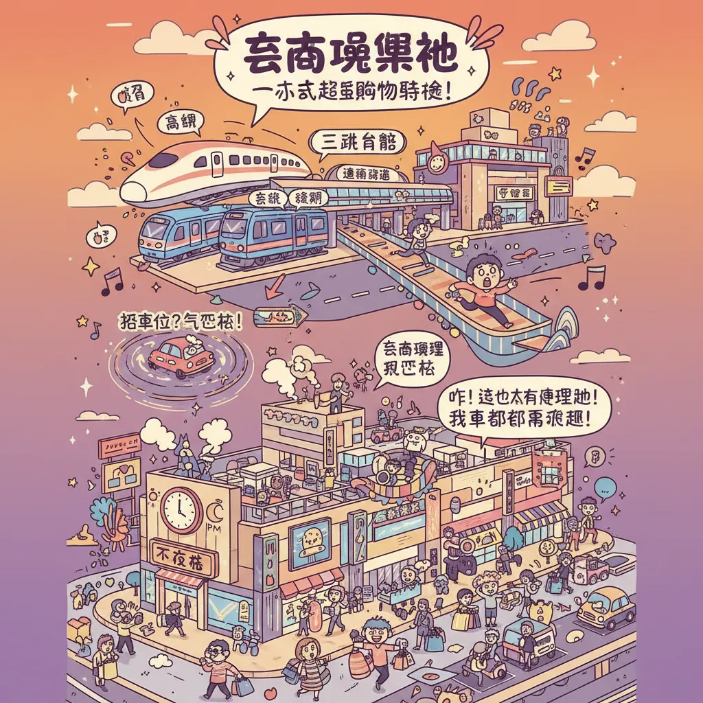 從交通樞紐到購物中心，臺中娛樂城的一站式購物體驗