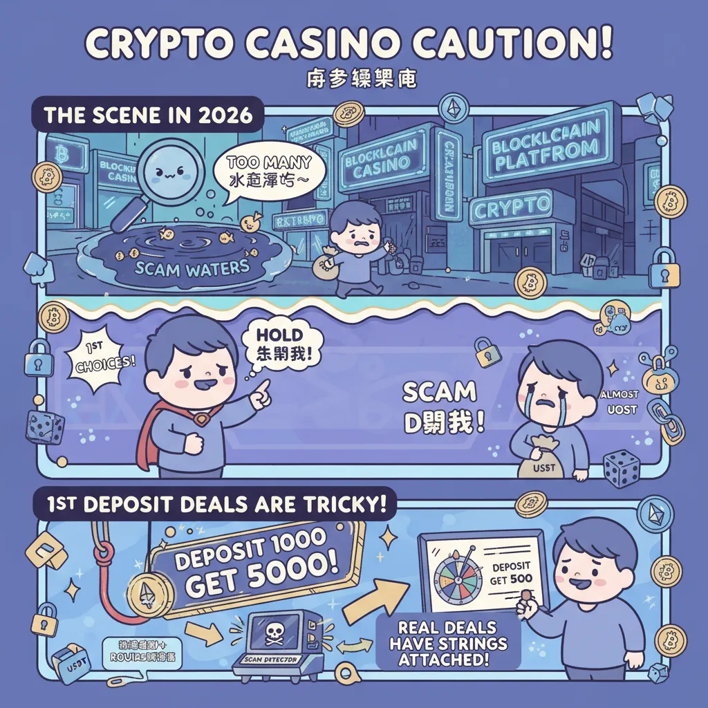 想玩博弈娛樂城？用加密貨幣入金前必知的防詐騙技巧