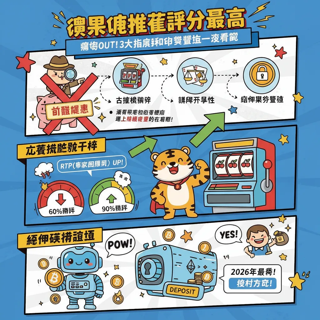 想找娛樂城推薦評分最高？從老虎機勝率到加密貨幣儲值一次看懂